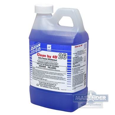 CLEAN BY 4D DAILY CLEANER DISINFECTANT (2L)