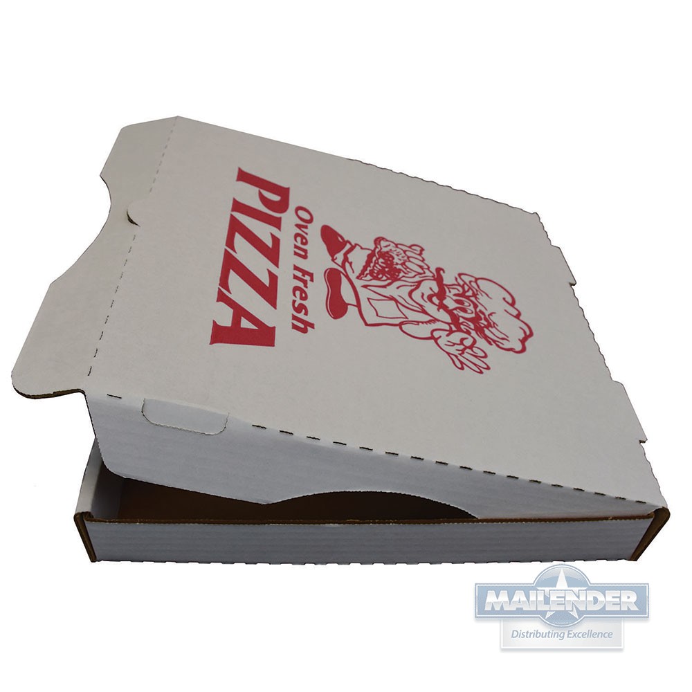 PIZZA BOX 12"X12"X1.75" STOCK PRINT