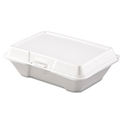 9"X6"X3" 1 COMPARTMENT FOAM CONTAINER W/ LID