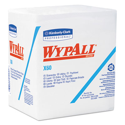 WYPALL X60 WIPER 1/4 FOLD