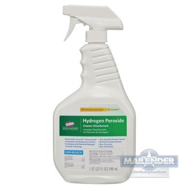 CLOROX HEALTHCARE HYDROGEN PEROXIDE DISINFECTANT CLEANER 32 OZ