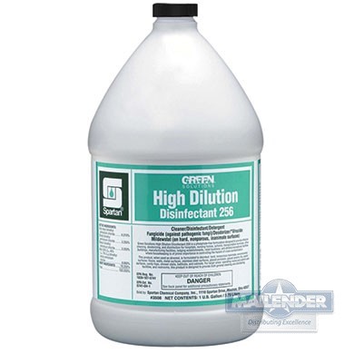 GREEN SOLUTIONS HIGH DILUTION DISINFECTANT 256 (1GAL)