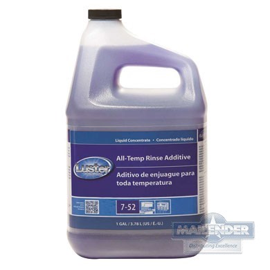 LUSTER ALL TEMP RINSE AID CONCENTRATED CL 1 GAL