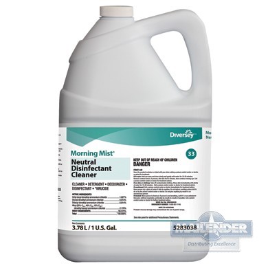 MORNING MIST NEUTRAL DISINFECTANT CLEANER 1 GAL