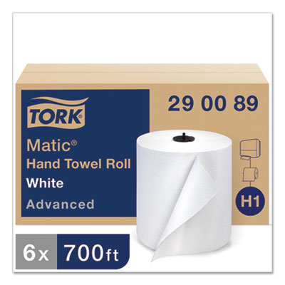TORK 8" WHITE ROLL TOWEL "UNIVERSAL MATIC" CONTROLLED 700