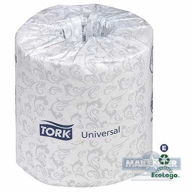 TORK UNIVERSAL 2-PLY BATH TISSUE 4" ROLL 500SH