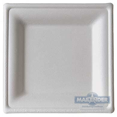 PAPER PLATE LARGE WHITE SQUARE
