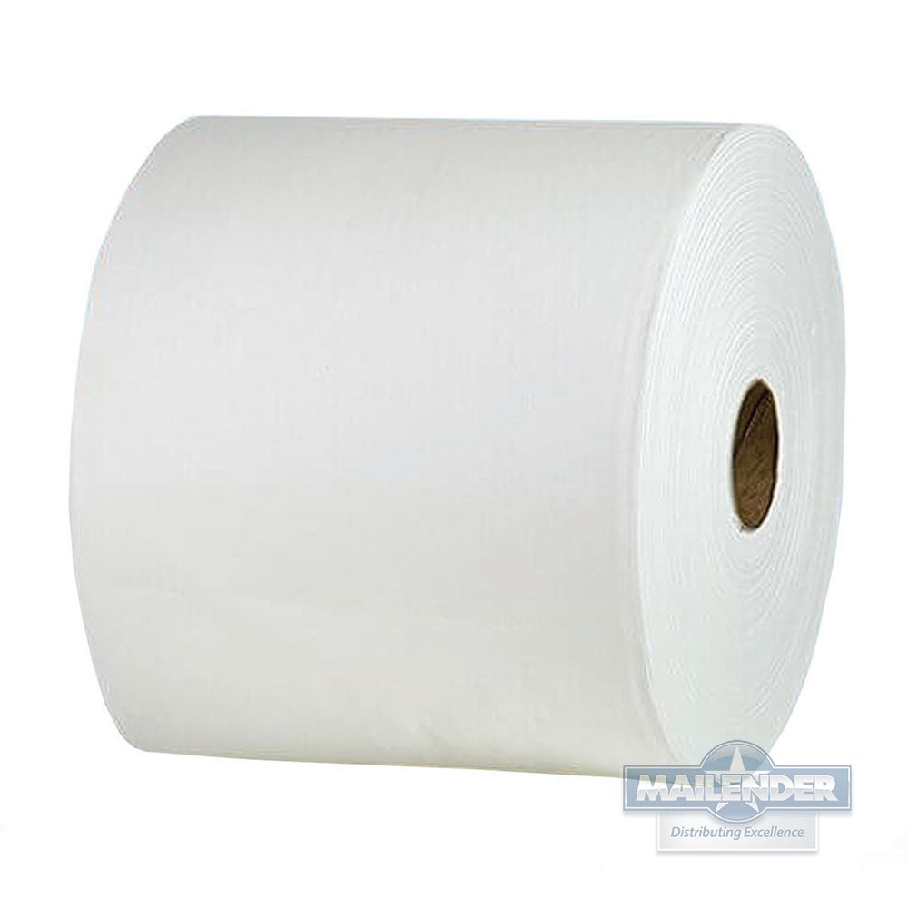 MIGHTYWIPE LOW LINT DISPOSABLE WIPER 12"X12" WHITE 1100 SHEETS/ROLL