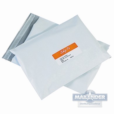 POLY MAILER 12"X15.5" SELF SEAL WHITE
