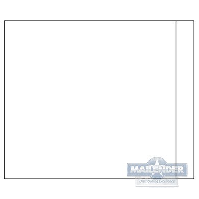 PACKING LIST ENVELOPE 10"X12" CLEAR FACE